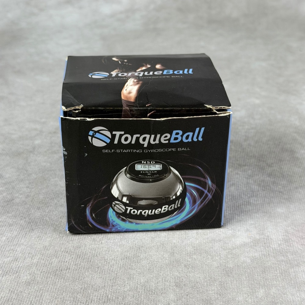 TorqueBall Self-Starting Gyroscope Ball Hand Wrist Exerciser Digital Counter